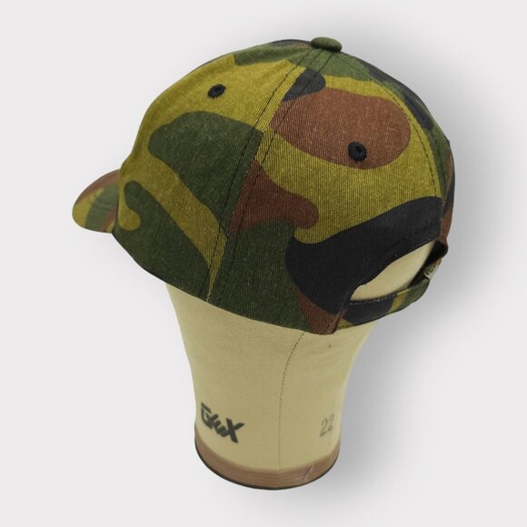 Halo Camo Adjustable Tuck Strap Camouflage Cap Hunting Trucker Baseball Hat - Picture 11 of 12